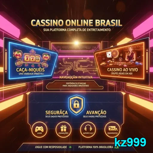 Ilustração de Aproveite o aplicativo kz999 para jogos em qualquer lugar