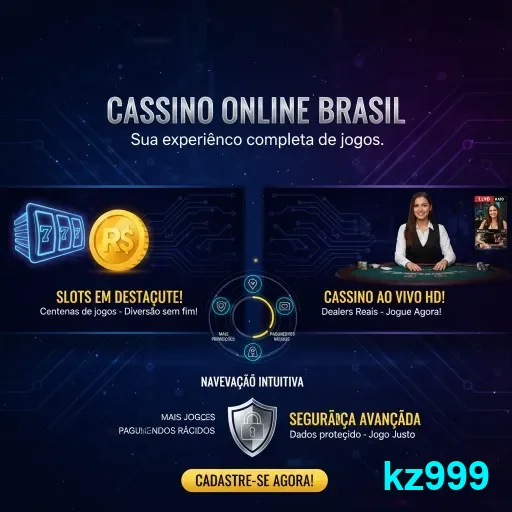Ilustração de Explore o mundo das slots com kz999 e suas recompensas VIP